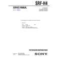 SONY SRF-H4 Service Manual