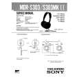 SONY MDRS303MKII Service Manual