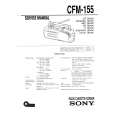 SONY CFM-155 Service Manual
