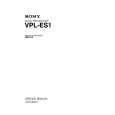 SONY VPL-ES1 Service Manual
