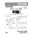 SONY CFM2000 Service Manual