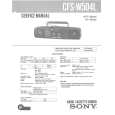 SONY CFSW504L Service Manual