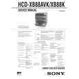 SONY HCDXB88AVK/K Service Manual