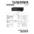 SONY TA-F561R Service Manual