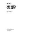 SONY VPLHS50 Service Manual