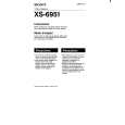 SONY XS-6951 Owners Manual