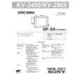 SONY KV3400DV2 Service Manual