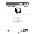 SONY PVM-91CE Service Manual