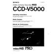 SONY CCD-V5000 Owners Manual