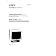 SONY CPD-1320 Owners Manual