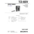 SONY TCS60DV Service Manual
