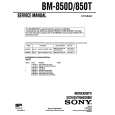 SONY BM850T Service Manual