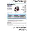 SONY DCRHC40 Service Manual
