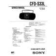 SONY CFDS33L Service Manual