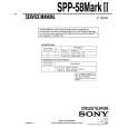 SONY SPP58MARKII Service Manual