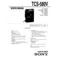 SONY TCS-580V Owners Manual