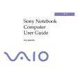 SONY PCG-Z600TEK VAIO Owners Manual