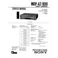 SONY MDP-800 Service Manual