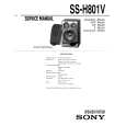 SONY SS-H801V Service Manual
