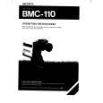 SONY BMC-110 Owners Manual