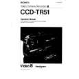 SONY CCD-TR51 Owners Manual