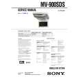SONY MV900SDS Service Manual