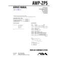 SONY AWPZP5 Service Manual