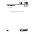 SONY TC-H7700D Service Manual