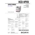 SONY HCD-HPX9 Service Manual