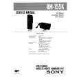 SONY RM155K Service Manual