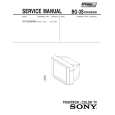 SONY KVXG29N90 Service Manual