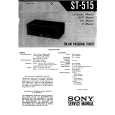 SONY ST-515 Service Manual