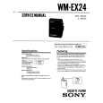 SONY WM-EX24 Service Manual