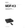 SONY MDPK3 Owners Manual