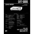SONY SVT5000 Service Manual