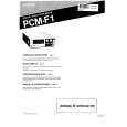 SONY PCM-F1 Owners Manual