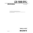 SONY LDI100BSYL Service Manual