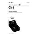 SONY GV-8 Owners Manual