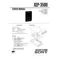 SONY XEP3500 Service Manual