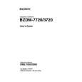 SONY BZDM-3720 Owners Manual