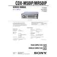 SONY CDX-MR50IP Service Manual
