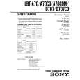 SONY LBT-A70CD Service Manual