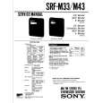 SONY SRF-M43 Service Manual