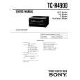 SONY TC-H4900 Service Manual