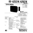 SONY KVA2921K Service Manual