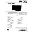 SONY WXC770 Service Manual