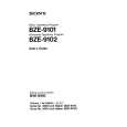 SONY BZE-9101 Owners Manual