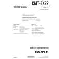 SONY CMTEX22 Service Manual