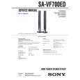 SONY SA-VF700ED Service Manual