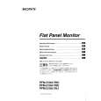 SONY PFM-510A1WU Owners Manual